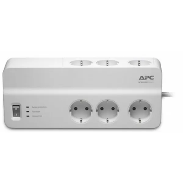 APC PM6-GR protection surtension Blanc 6 sortie(s) CA 230 V 2 m