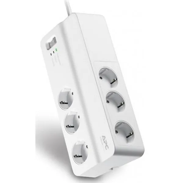 APC PM6-GR protection surtension Blanc 6 sortie(s) CA 230 V 2 m