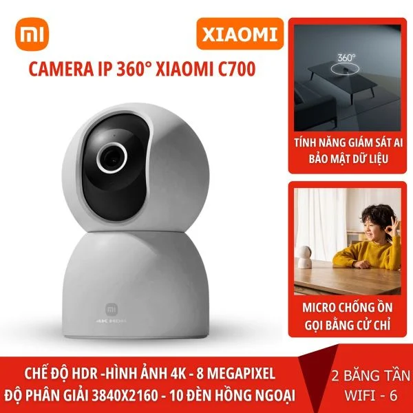 XIAOMI Camera C700 4K 8MP