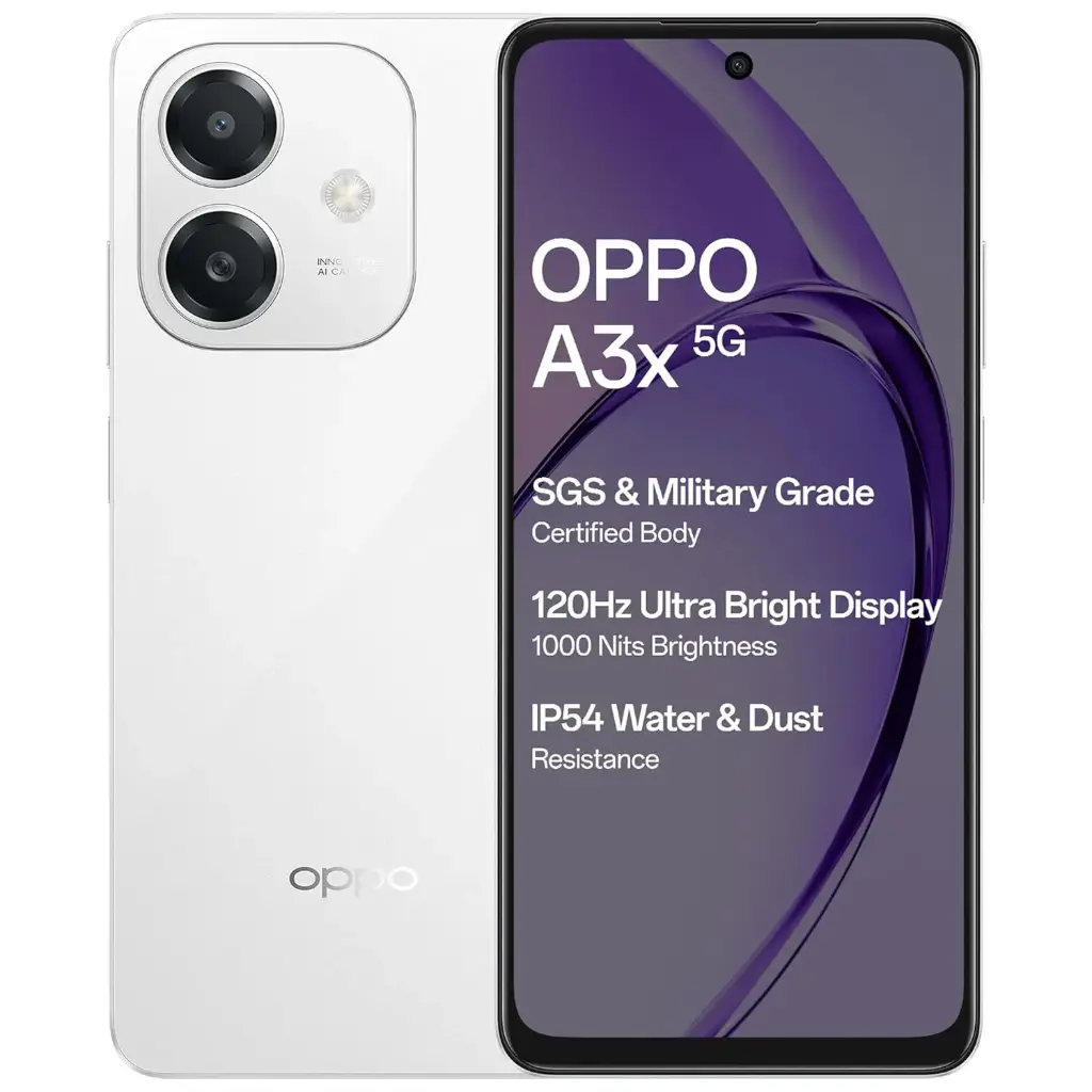 OPPO A3X 5G (Ram 4GB+128GB)écran HD+ 6,67 pouces