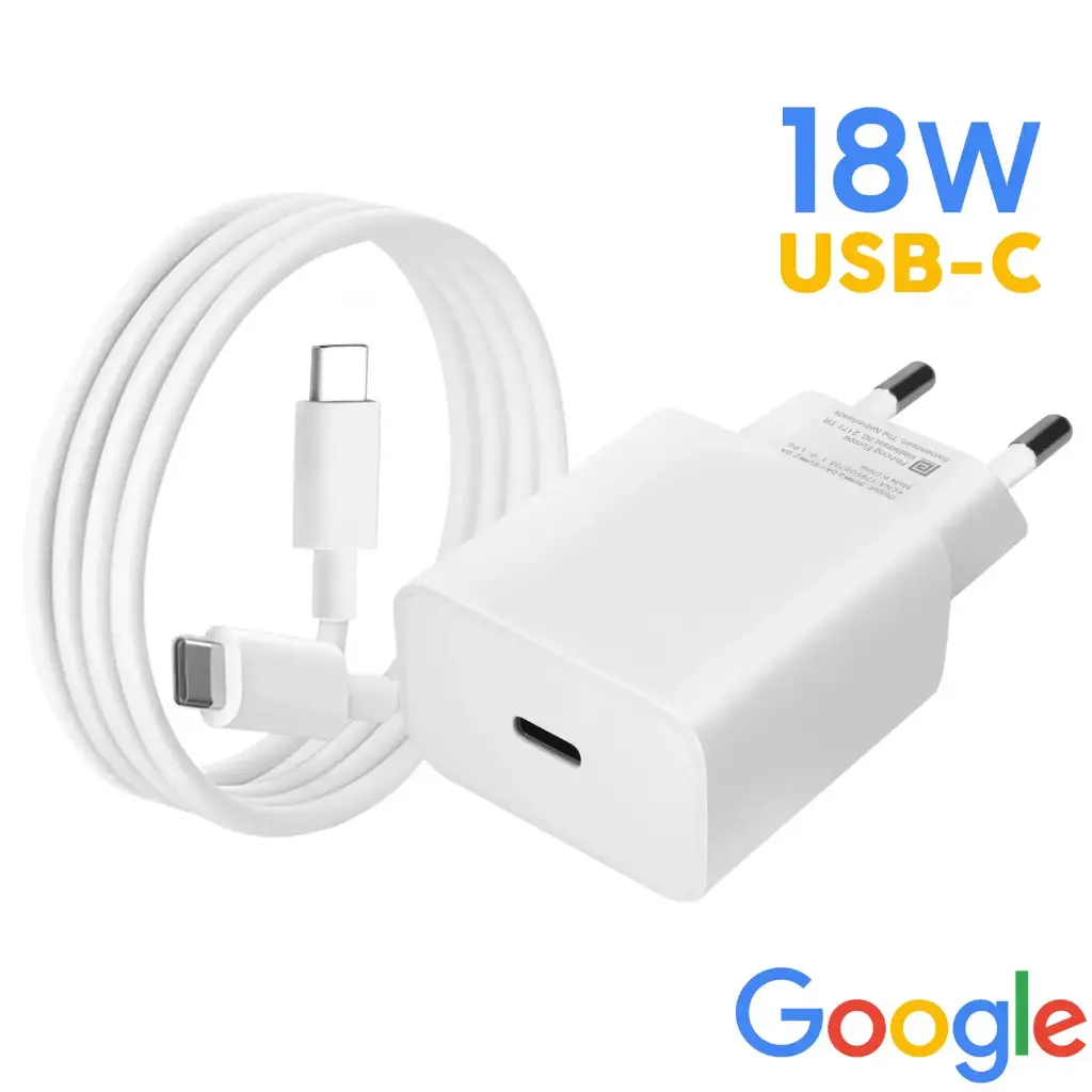 google 18w usb c power charger