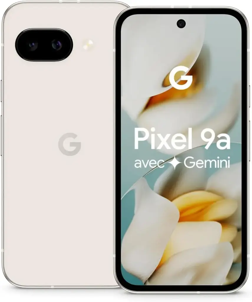 Google Pixel 9a – Smartphone Android débloqué avec Appareil Photo IA