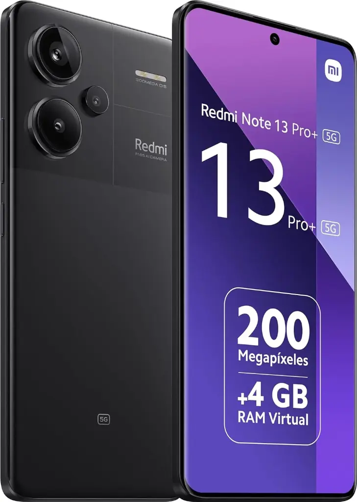 Xiaomi Redmi Note 13 Pro+ 5G 256GB, 200MP, 5000 mAh, AMOLED 6,67 pouces