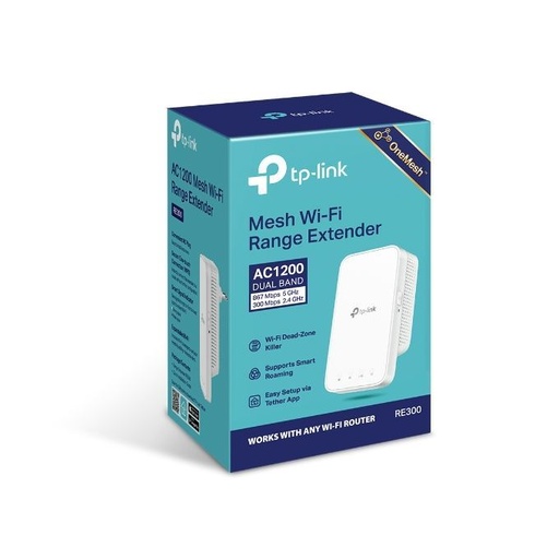 TP-Link Répéteur WiFi Mesh RE300 AC//1200