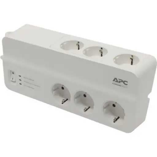 APC PM6-GR protection surtension Blanc 6 sortie(s) CA 230 V 2 m