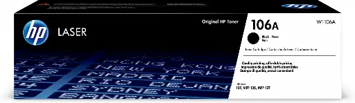 HP Cartouche toner 106A, noir