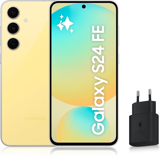 SAMSUNG Galaxy S24FE 5G (RAM 8Go 256Go) – 6,7 pouce 5G, 4G, VoLTE – 4700 mAh – Android 14 -