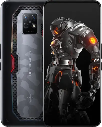 Red Magic 7S Pro (RAM12Go 256  GB) 120Hz Gaming Smartphone, 5G Android  AMOLED Écran, 5000mAh Batterie, 64MP Caméra, 65W Chargeur, Dual-Sim