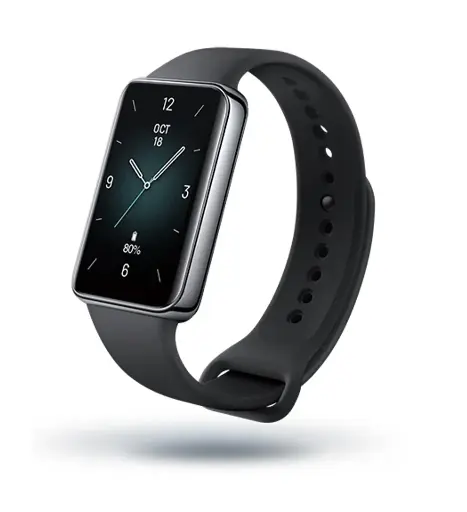 HONOR Band 9 - Montre Connectée, 1.57” Smartwatch, SpO2, Fréquence Cardiaque, 96+ Modes Sportifs Podometre, Étanche 5ATM, 14 Jours D'autonomie, Compatible avec Android et iOS, Noir