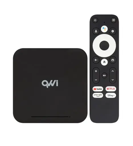 QVWi Tod 4K Google Streaming Box Leap-S3